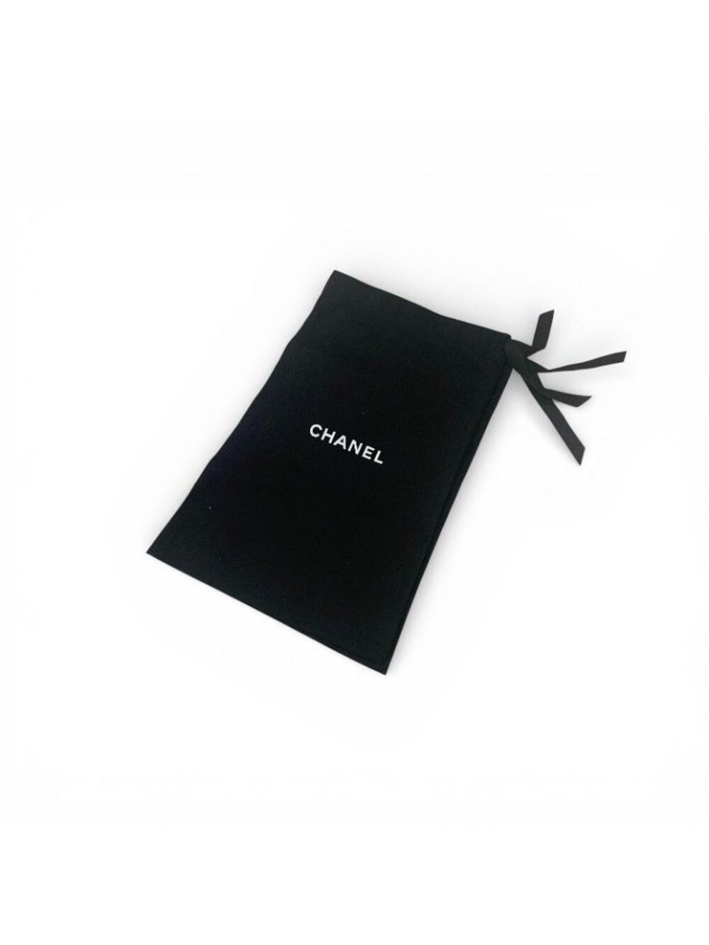 Chanel Flat Shoes Fabric Leather Silver Black Opera CC Logo - Picture 10 of 10